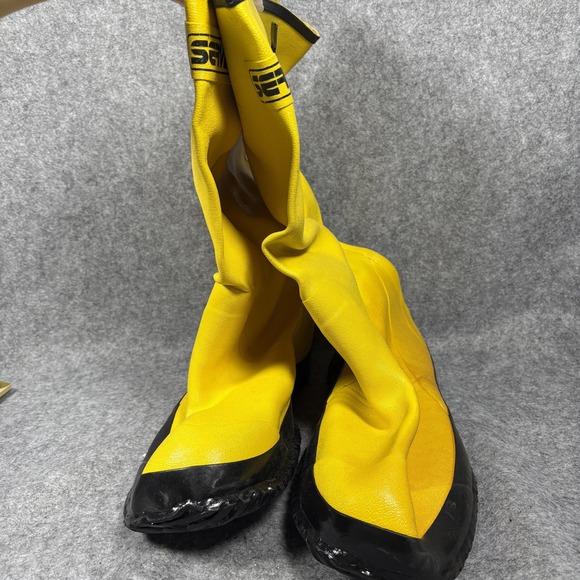 Servus A380 Overboot Size 14 Yellow Waterproof Rubber Work Boots main image 10